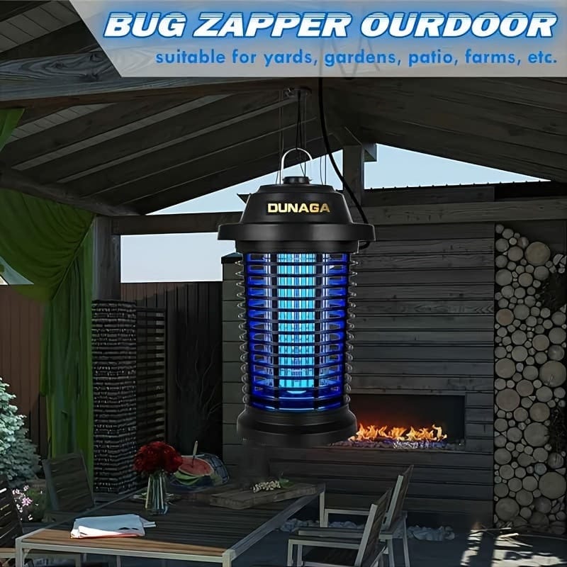 Showlu Fashion Store electric mosquito killer trap for indoor and outdoor use with portable design and efficient fly elimination.