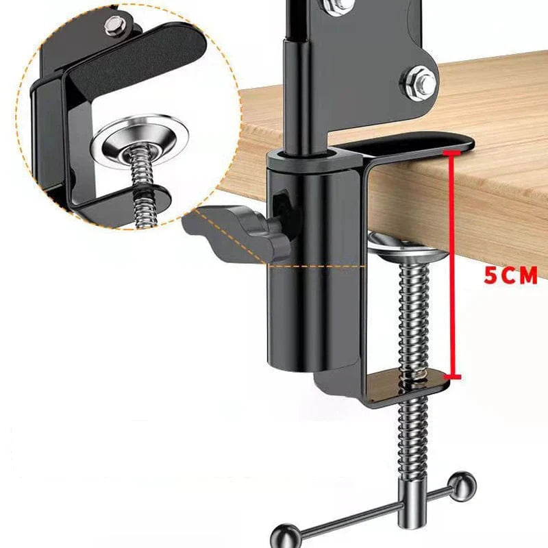 Showlu LS aluminum overhead tripod stand for smartphones, ideal for video recording, filming, and photography.