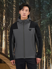 Pathfinder Soft Shell Jacket Men 23 Autumn and Winter New Outdoor Fleece - lined Mountaineering Clothing Windproof Waterproof Warm Coat - SHOWLU FASHION STORE