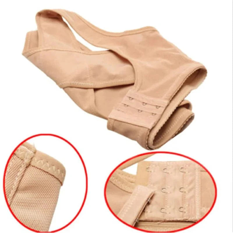 Showlu Women's Back Posture Corrector brace, breathable hunchback relief brace supporting good posture.