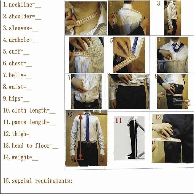 Plaid Men Wedding Suits Notched Lapel Tuxedos Slim Fit 2 Pcs Jacket Vest For Groom Business Party Prom Custom Made - SHOWLU FASHION STORE