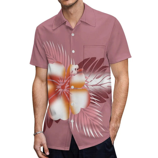 Polynesian Tribe With Couple Suits Women'S Fishtail Dress Sexy One - Shoulder Skirt And Men'S Pocket Shirt Fijian Design - SHOWLU FASHION STORE