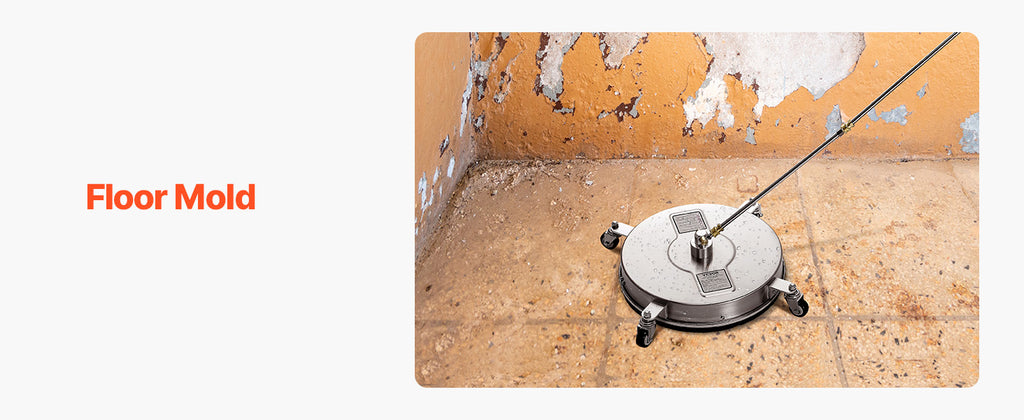 Showlu Smart General rotary surface cleaner for pressure washers, featuring a circular cleaning head for efficient outdoor surface cleaning.
