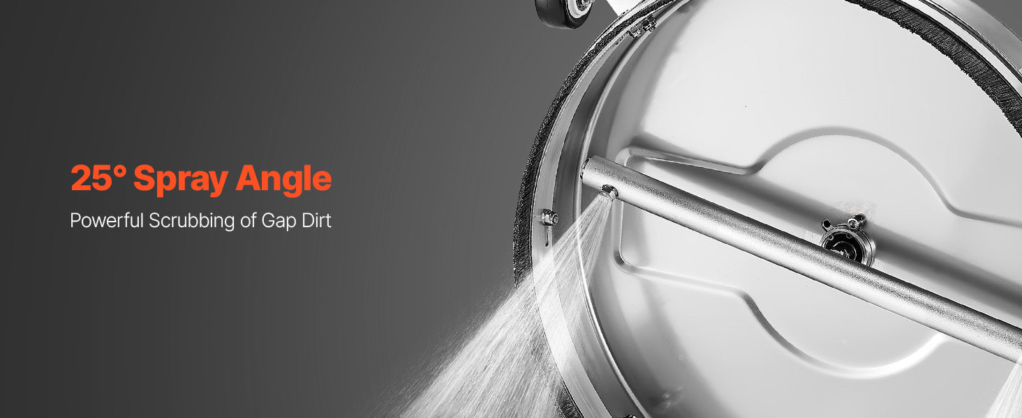 Showlu Smart General rotary surface cleaner attached to a pressure washer, designed for cleaning large flat surfaces efficiently.