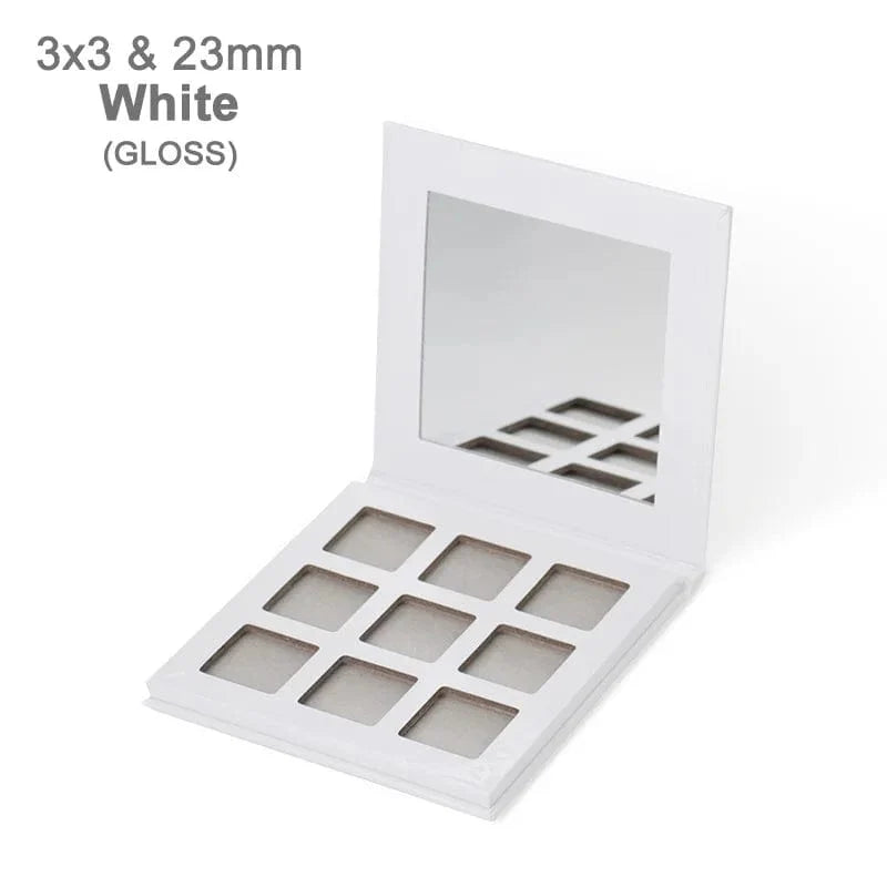 Showlu 9-color eyeshadow palette with high-pigment matte and shimmer shades, featuring neutral and vibrant eye shadow colors.
