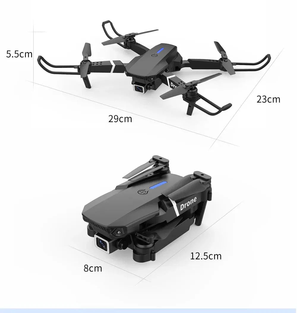 SONGLINSL E88 foldable drone with 4K HD camera, WiFi FPV, height hold, RC quadcopter, suitable for kids and drone enthusiasts