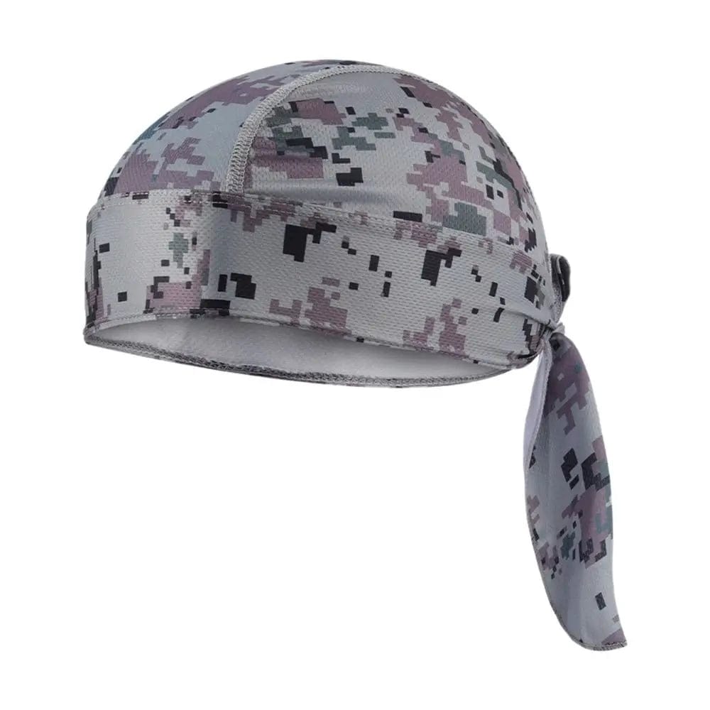 Quick Dry Camo Cycling Cap Head Scarf Summer Men Running Riding Bandana Headscarf Camo Printing Cap Headband Men Head Scarf - SHOWLU FASHION STORE