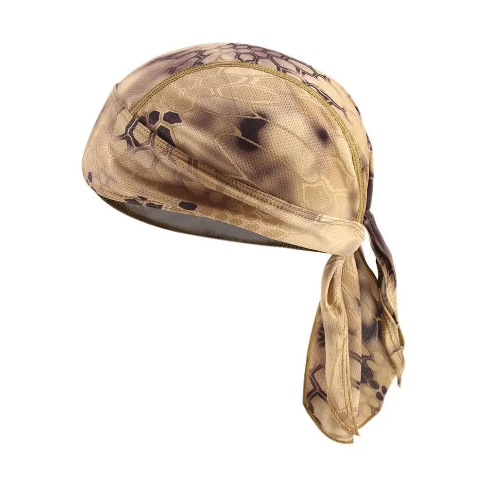 Quick Dry Camo Cycling Cap Head Scarf Summer Men Running Riding Bandana Headscarf Camo Printing Cap Headband Men Head Scarf - SHOWLU FASHION STORE