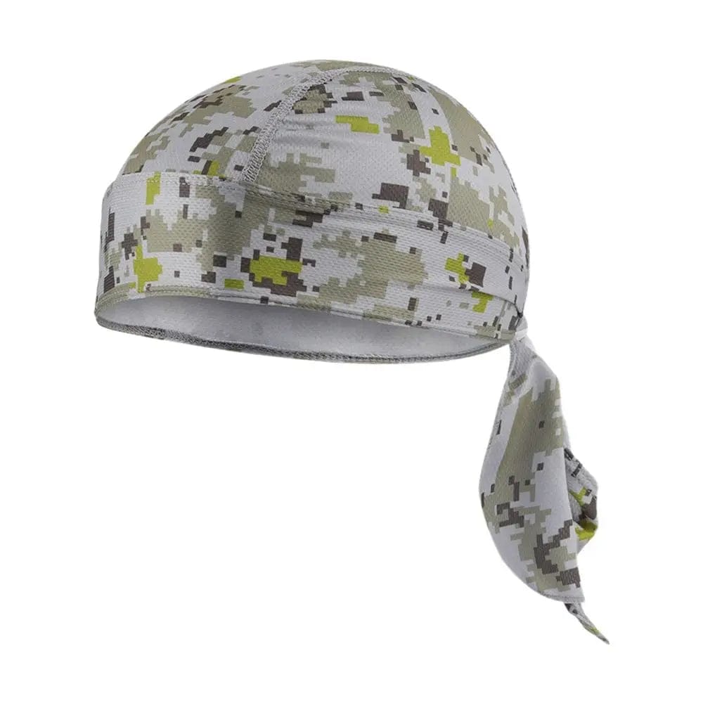 Quick Dry Camo Cycling Cap Head Scarf Summer Men Running Riding Bandana Headscarf Camo Printing Cap Headband Men Head Scarf - SHOWLU FASHION STORE