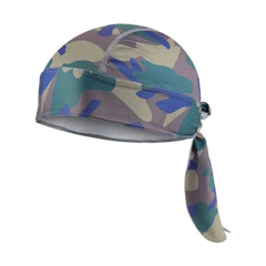 Quick Dry Camo Cycling Cap Head Scarf Summer Men Running Riding Bandana Headscarf Camo Printing Cap Headband Men Head Scarf - SHOWLU FASHION STORE