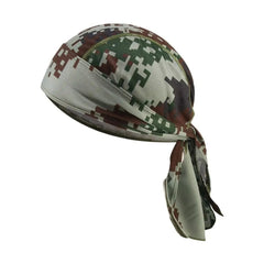 Quick Dry Camo Cycling Cap Head Scarf Summer Men Running Riding Bandana Headscarf Camo Printing Cap Headband Men Head Scarf - SHOWLU FASHION STORE