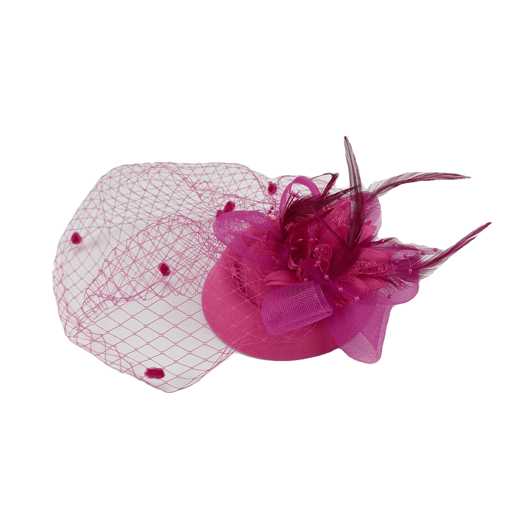 Showlu Retro Mesh Flower Bridal Headdress with Shanghai style hair clip, featuring vintage mesh design and floral accents for elegant occasions.