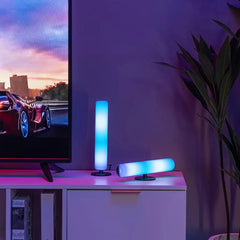 RGB Pickup Light Music Rhythm Lights Upgraded USB Rechargeable Model Christmas Decoration Desktop RGB Light Bar Music Rhythm - SHOWLU FASHION STORE