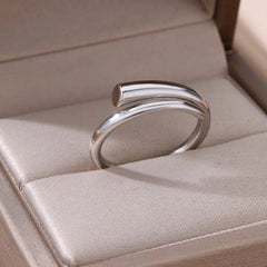 Ring for Women Stainless Steel Angel Feather Gold Color Rings Female Vintage Jewelry Finger Accessories Free Shipping Anillos - SHOWLU FASHION STORE