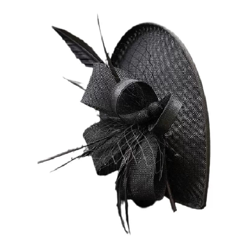 Pink Royal Horse Club top hat hair clip by Showlu Fashion Store, perfect for elegant tea parties and special occasions.