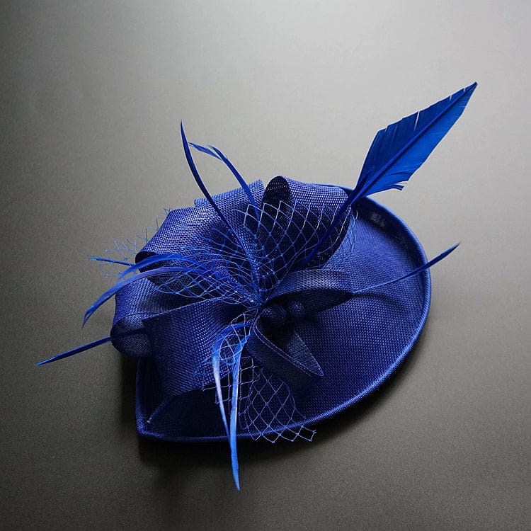 Pink Royal Horse Club top hat hair clip by Showlu Fashion Store, perfect for elegant tea parties and special occasions.