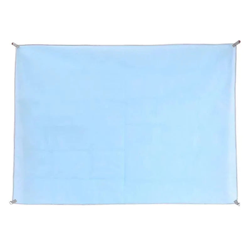 Showlu Fashion City Sand Free Beach Mat, oversized outdoor sand leakage pad for camping, seaside, and travel activities.