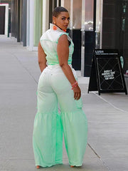 Sets for Women 2 Pieces Summer Outfits Sleeveless Tank Top and Pants Casual Sexy New in Matching Sets Wholesale Dropshipping - SHOWLU FASHION STORE