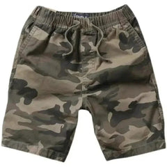 Short Pants for Men with Draw String Baggy Camouflage Camo Mens Cargo Shorts Wide Loose Harajuku Fashion Popular Casual Y2k - SHOWLU FASHION STORE