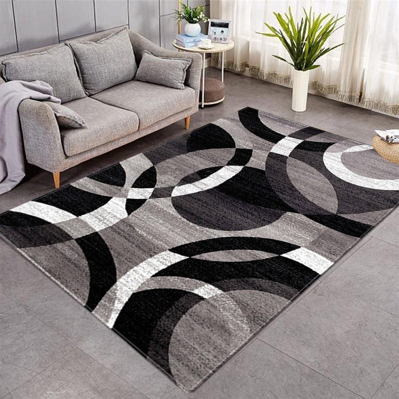 Showlu Fashion Store 0 06 / 50x80cm 20x32inch Nordic Geometric Carpet for Living Room Modern Luxury Decor Sofa Table Large Area Rugs Bathroom Mat Alfombra Para Cocina Tapis