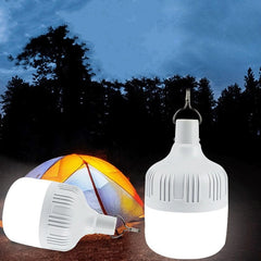 Showlu Fashion Store 0 1-6pcs USB Rechargeable LED Emergency Lights  Outdoor Portable Lanterns  Emergency Lamp Bulb Battery Lantern BBQ Camping Light