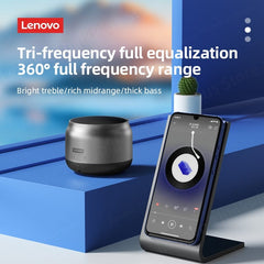 Showlu Fashion Store 0 100% Original Lenovo K30 Portable Hifi Bluetooth Wireless Speaker Waterproof USB Outdoor Loudspeaker Music Surround Bass Box Mic