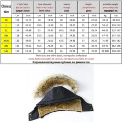 Showlu Fashion Store 0 2023 New Men Winter Parka Fleece Lined Thick Warm Hooded Fur Collar Coat Male Size 5XL Plush Jacket Autumn Work Outwearing Black