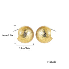 Showlu Fashion Store 0 22265 15 Chic Exaggerate Big Waterdrop Drop Earrings for Women Dupes Chunky Teardrop Stainless Steel Gold Plated Statement Ear Jewelry