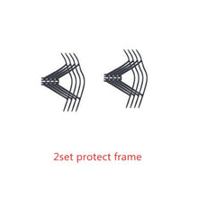 Showlu Fashion Store 0 2set protect frame / CN Q6 Drone motor Arm Parts Q6 Obstacle Avoidance Drone Accessories 3.7V 1800mAh Battery Propeller Q6 Drone Battery Blades USB Line