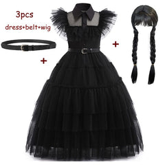 Showlu Fashion Store 0 3-4T(Size 110) / G Costume Girls For Kids  Vestidos Mesh Party Dresses Carnival Costume Wowan Halloween Costume