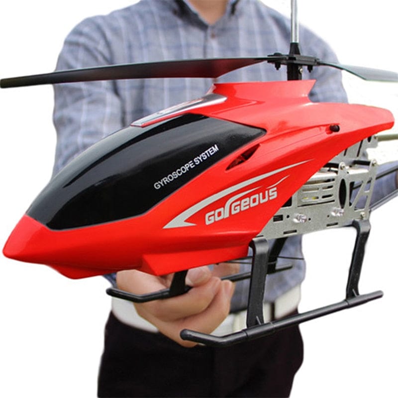 Showlu Fashion Store 0 3.5CH Rc Helicopter Extra Large Remote Control Drone Durable Charging Model UAV Outdoor Aircraft Helicoptero Gift Toys for Kids