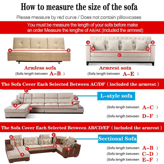 Showlu Fashion Store 0 305-350cm Size Velvet Sofa Covers for Living Room Solid Sectional Sofa Cover Elastic Couch Cover Home Decor Fundas Sofa Slipover