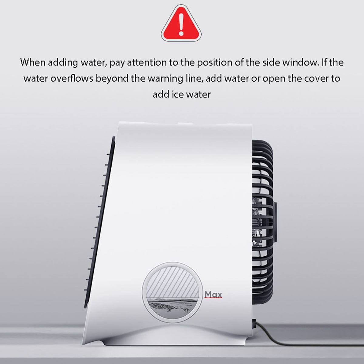 Showlu Fashion Store 0 5V Home Mini Portable Air Conditioner 3 Colors Light Conditioning Humidifier Purifier USB  Humidification Cooler with Water Tank