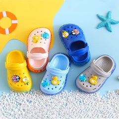 Showlu Fashion Store 0 Baby Shoes Sandals for Girls Boy Mules Baby Girl Shoes Cartoon Sandal Infantile for Boy Children's Garden Shoes