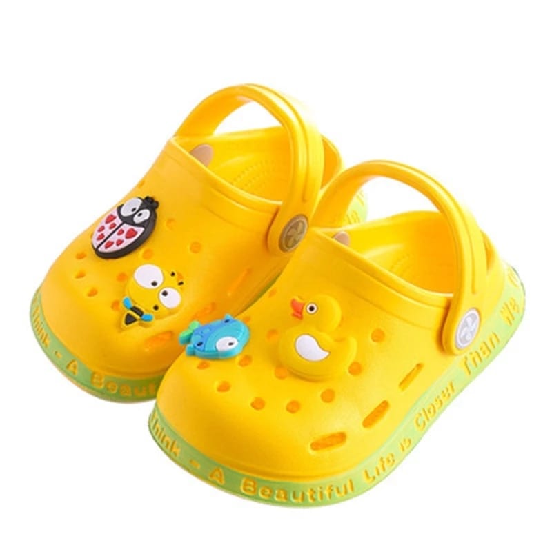 Showlu Fashion Store 0 Baby Shoes Sandals for Girls Boy Mules Baby Girl Shoes Cartoon Sandal Infantile for Boy Children's Garden Shoes