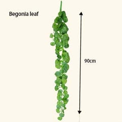 Showlu Fashion Store 0 Begonla Leaf Violet Artificial Flower Party Decoration Simulation Valentine&#39;s Day Wedding Wall Hanging Basket Flower Orchid fake Flower