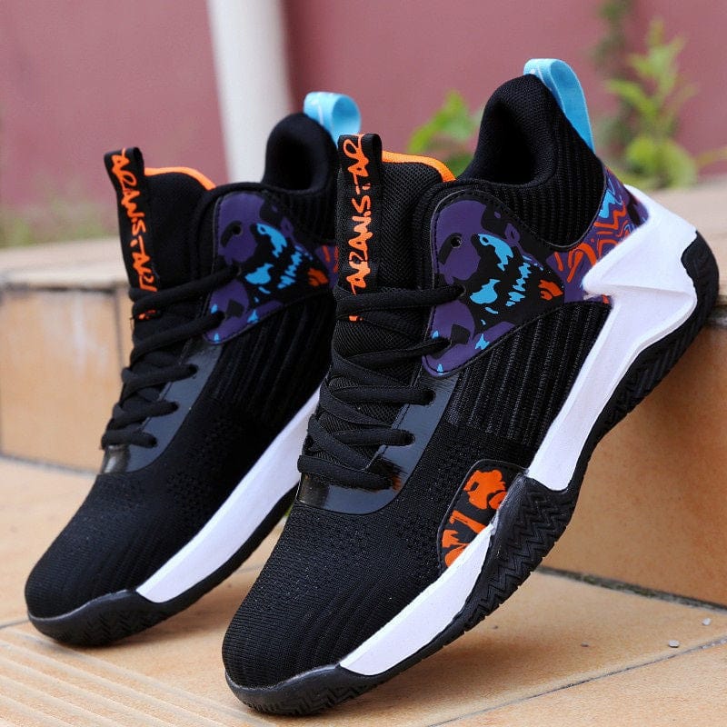 Showlu Fashion Store 0 Black / 39 Men Casual Shoes Sport Sneakers Man Autumn New Durable Shock Absorbing Elastic Shoes Fashion Sport Running Shoes Basketball Shoe