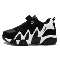 Showlu Fashion Store 0 Black and White / 28 Fashion Kids Boy Girl Sneakers Casual Children Shoes Non-slip Velcrok Kids Shoes School Shoes Running Shoes Kids Footwear