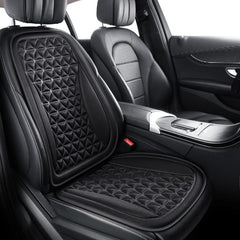 Showlu Fashion Store 0 Black front 1 set 3D Breathable Car Seat Cover Summer Car Seat Cushion Convex Design for Heat Dissipation Sweatproof Universal Auto Chair Mat Pad