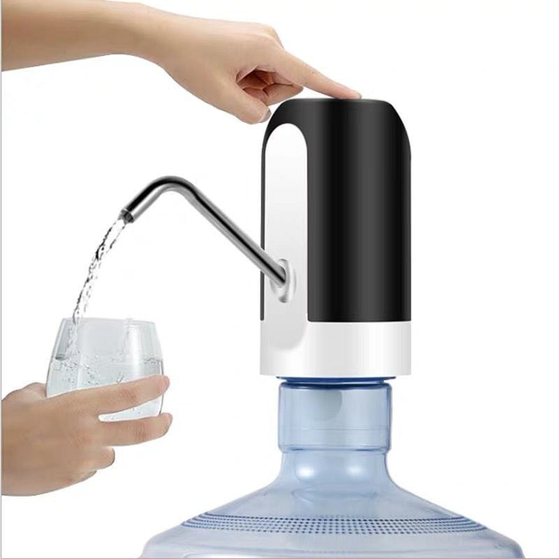 Showlu Fashion Store 0 black Water Bottle Pump USB Charging Auto Switch Drinking Dispenser Charging Water Pump One Click Auto Switch Drink Pump Dispenser