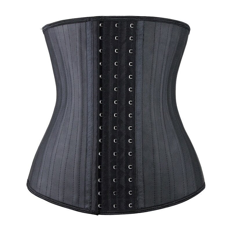 Showlu Fashion Store 0 Black / XXS / China Latex Shaping Belt Lengthened Buckle Rubber Waist Seal  3-Breasted High-Quality Body  Clothes