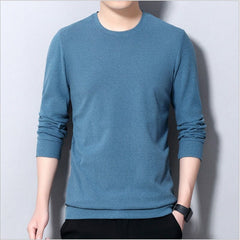 Showlu Fashion Store 0 Blue / M 2022 Casual Thick Warm Winter Luxury Knitted Pull Sweater Men Wear Jersey Dress Pullover Knit Mens Sweaters Male Fashions 71819