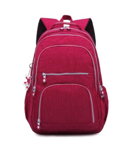 Showlu Fashion Store 0 BORDEAUX / China / 27x13x37CM 1368 TEGAOTE Mochila Feminina Nylon Casual Large School Backpack for Teenage Girls 2023 Travel Back Packs Bag Women Laptop Bagpack