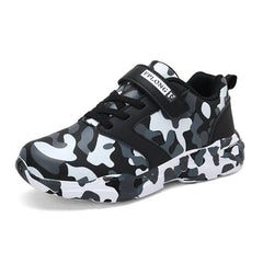 Showlu Fashion Store 0 Brand Summer Children Camouflage Sneakers Kids Sports Tennis Shoes Breathable Mesh Boys Girls Running Shoes Outdoor Casual Shoes