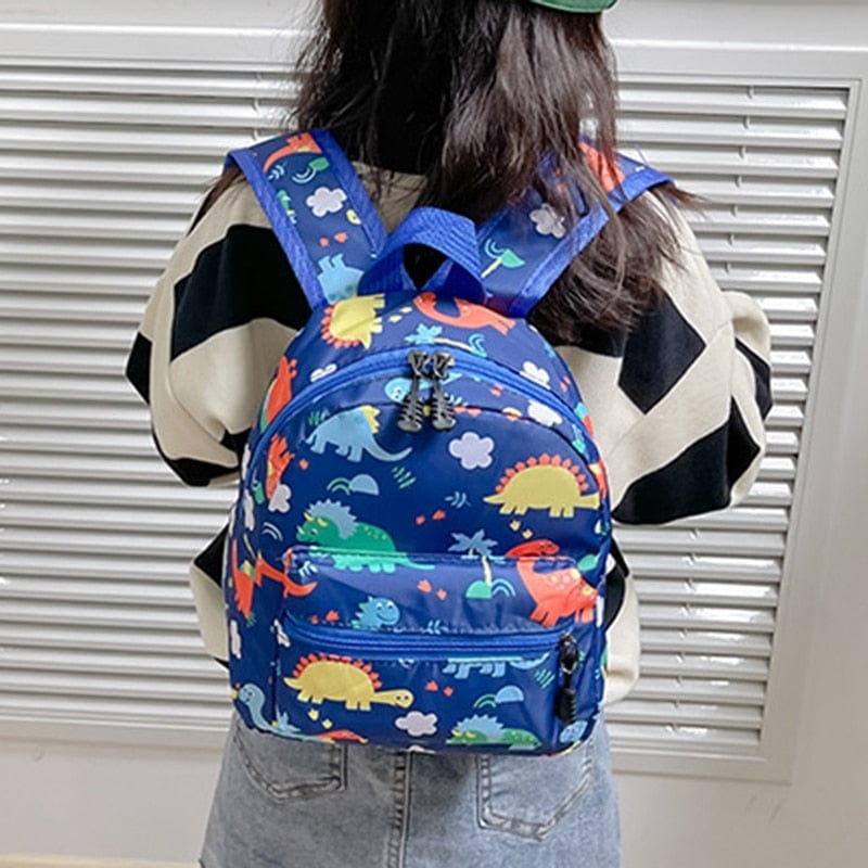 Showlu Fashion Store 0 Children Backpack Cartoon Dinosaur Unicorn Pattern Baby Cute Kindergarten Schoolbag Waterproof Kids Bags Boys Girls Backpacks