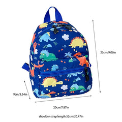 Showlu Fashion Store 0 Children Backpack Cartoon Dinosaur Unicorn Pattern Baby Cute Kindergarten Schoolbag Waterproof Kids Bags Boys Girls Backpacks