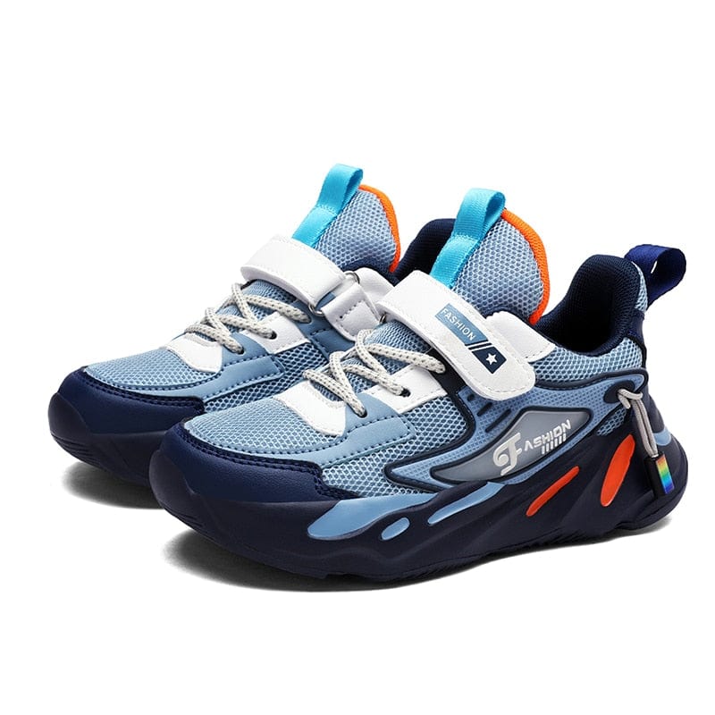 Showlu Fashion Store 0 Denim Blue(Mesh) / 28 Kids Sneakers Casual Breathable Shoes for Boys Outdoor Sports Running Childrens Girls Tennis Shoes