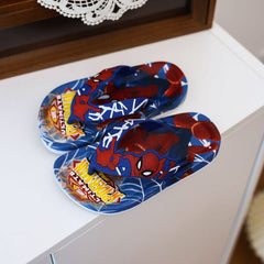 Showlu Fashion Store 0 Disney Children's Slippers Cartoon Flip Flops Princess Sandals Boys' Anti-skid Home Sandals Children's Beach Size 24-35