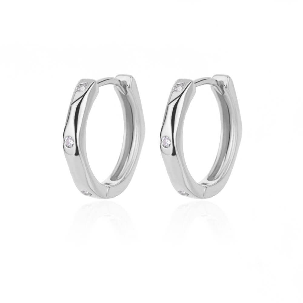  Showlu Fashion Store 0 E3120P-7 / China U-Shaped Square Hoop Earrings for Women Luxury Stainless Steel Circle Earring 2023 Trending Wedding Aesthetic Jewelry aretes