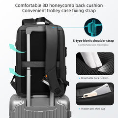 Showlu Fashion Store 0 Fenruien Brand Laptop Backpack Anti-theft Waterproof School Backpacks USB Charging Men Business Travel Bag Backpack New Design